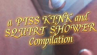 WARNING Insane Wetness Inside! Be Careful Not To Drown! A Piss Kink and Squirting Pussy Compilation!