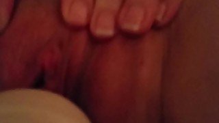 Hitachi cam pussy rub