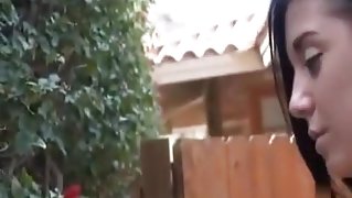 Caught Banging Girlfriend in Backyard