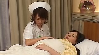 A very caring Asian nurse gets into a hot 69 with her sexy patient