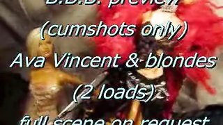 BBB preview: Ava Vincent & blondes (2 pops) (cumshots only)