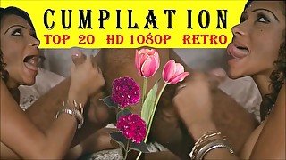 IMMORTAL TOP 20 CUMPILATION she finishes blowjob HD 1080 blowjobs classic movies retro POV lick cum