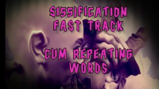 Fast Track into Sissy Hood Cum repeating what I say and become a sissy fag
