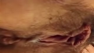 Creamy Pussy Pee close up
