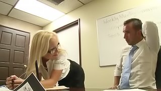 Teasing The Boss Leads For Anal Sex With a Big Dick For Jessica Moore