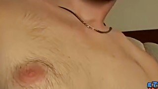 Straight twink Nolan shows off body and solo masturbation