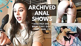 Fucking My Ass in All the Best Positions! Mia Nyx Solo Anal Cam Compilation with Multiple Dildo Toys