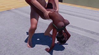 Black Girl gets fucked silly