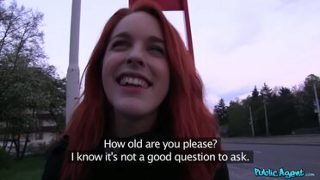 Spanish Redhead Gives Stranger A Ride On Her Bubble Butt