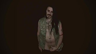 Vampire Cosplay Solo Masturbation Jack Off