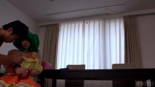 Tempting Japanese teenage gal acting in a sperm shot porn movie