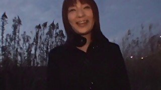 Quickie fucking in outdoors with cum loving babe Akane Mochida