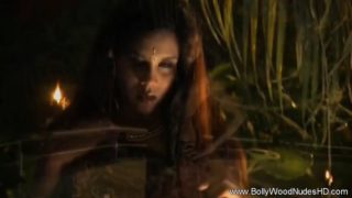 Cascading waterfall indian babe from asia