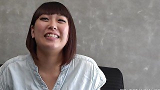 Busty Japanese Sweetie Akari Works at a Maid Cafe - Covert Japan (JAV English Subs)