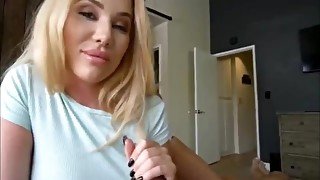 Big Tits Blonde MILF Gets Fucked in POV. Super Horny Wife Loves Orgasm Fuck