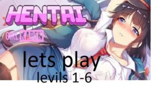 PC game . Hentai Girl Karen - levels 1-6