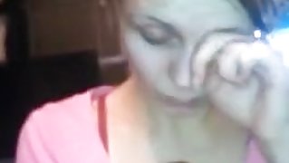 Cheating slut says that my bbc is much bigger than her bf's cock