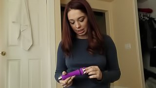 Erin Grey masturbates before bending over for a cock