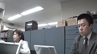 Amateur video of a slutty Japanese babe giving blowjobs for money