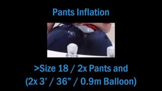 WWM - Size 18 2x Jeans Belly Inflation Quickie
