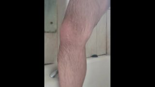 Step mom showering step son dick in the bathroom till he cum on her mouth 