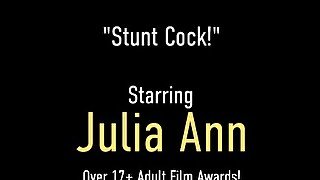 Sexy Stacked Cougar Julia Ann Sucks And Face Fucks A Milk Spitting Dick!