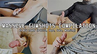 Cumshot Compilation #12 - 15 Loads
