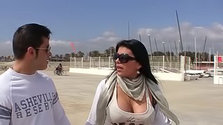 Latina cock craver demands he fuck her tight asshole