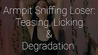 Preview: Armpit Sniffing Loser: Teasing, Sniffing & Licking