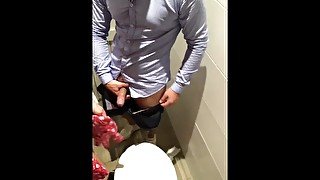 I want to fuck you !! NOW !!! - Public toilet