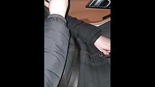 Step Son Giving a Ride Home to Step Mom and Provoking Her on The Way to fuck
