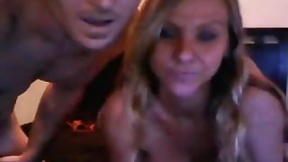 blondy chick screwed on web cam