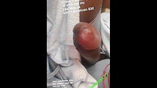 Big Jamaican Dick (Short SnapChat Video!)