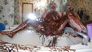 Chocolate Covered Sexy Milf!