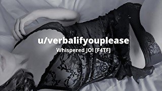 Whispered JOI for Your Girlcock [F4TF] [British Lesbian Audio]