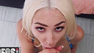 MOFOS -Blonde Skylar Vox gets pov cumshot after pool