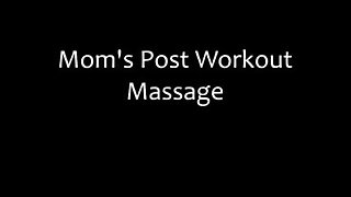 Pov mom post workout massage
