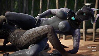 Two Sexy Furry Girl Lesbian Sex - Carnal Instinct 3D Porn Game