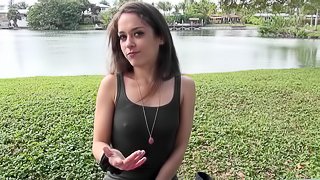 He films a hot girl on their date and while he is fucking her
