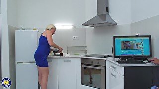 Blonde babe Gasha wants nothing more than to get fucked
