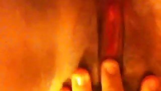 Close up solo scene with me tickling my throbbing cunt