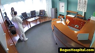 Real amateur patient bentover and fucked