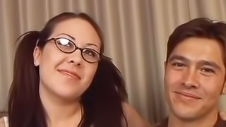 Cutie with glasses cannot wait to be fucked by a fellow