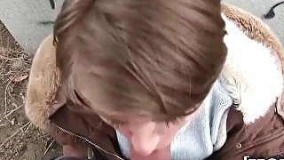 Mofos -  Euro Cutie Banged Outdoors