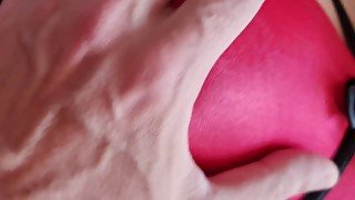 British Amateurs Up Close Pussy Tease and cum, big grower cock, cumshot and creampie finish HD