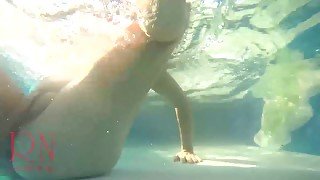 Underwater pussy show. Mermaid fingering masturbation Cam 3 2