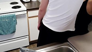 Housewife cheat on her Husband with Latino Servant