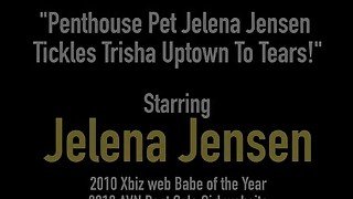 Penthouse Pet Jelena Jensen Tickles Trisha Uptown To Tears!