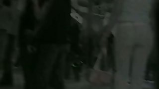 Hot candid voyeur video of a smoking denim covered ass