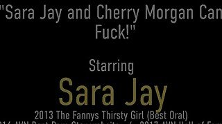 World Famous PAWG Sara Jay In Threesome With Cherry Morgan And A Big Cock!